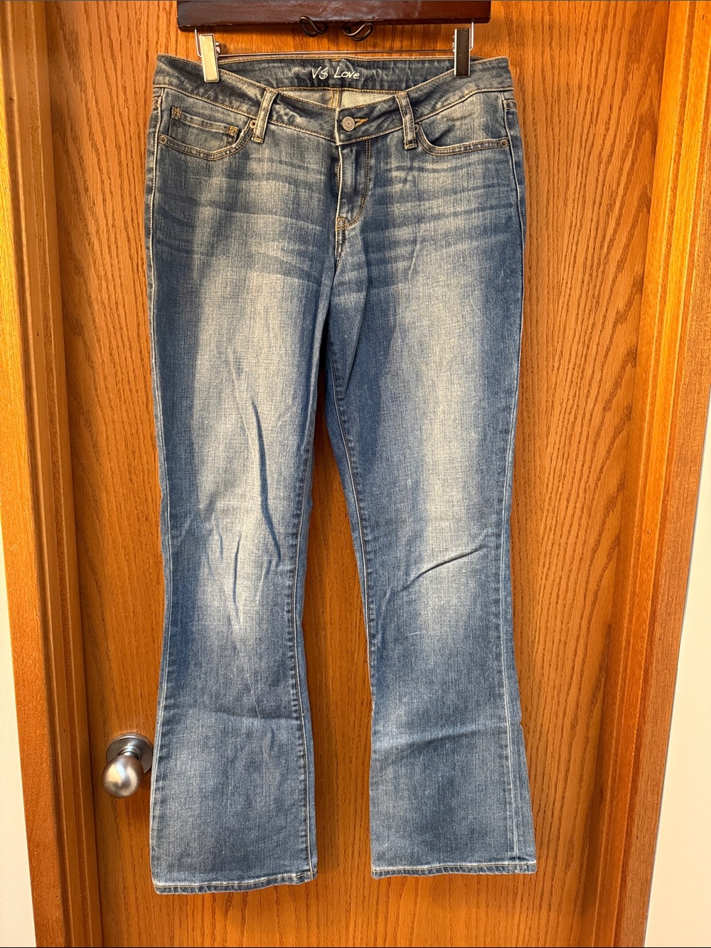 Victoria’s Secret Women's Light Blue Bootcut Jeans